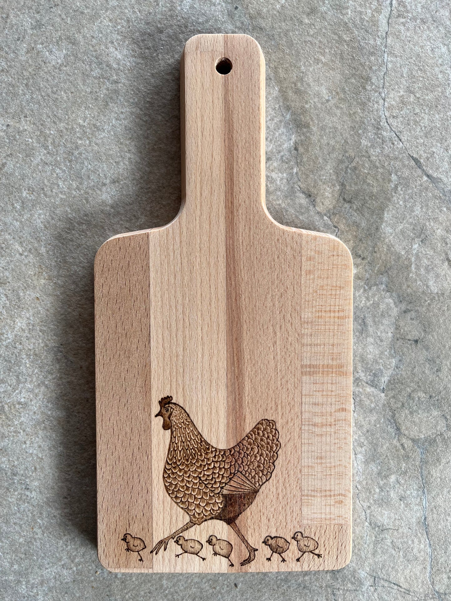 Hen and chicks board