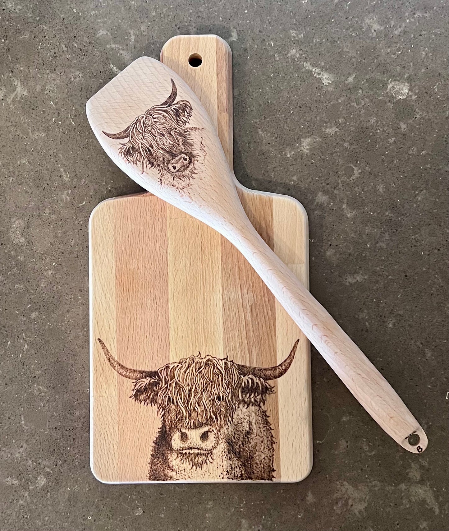 Highland Cow board