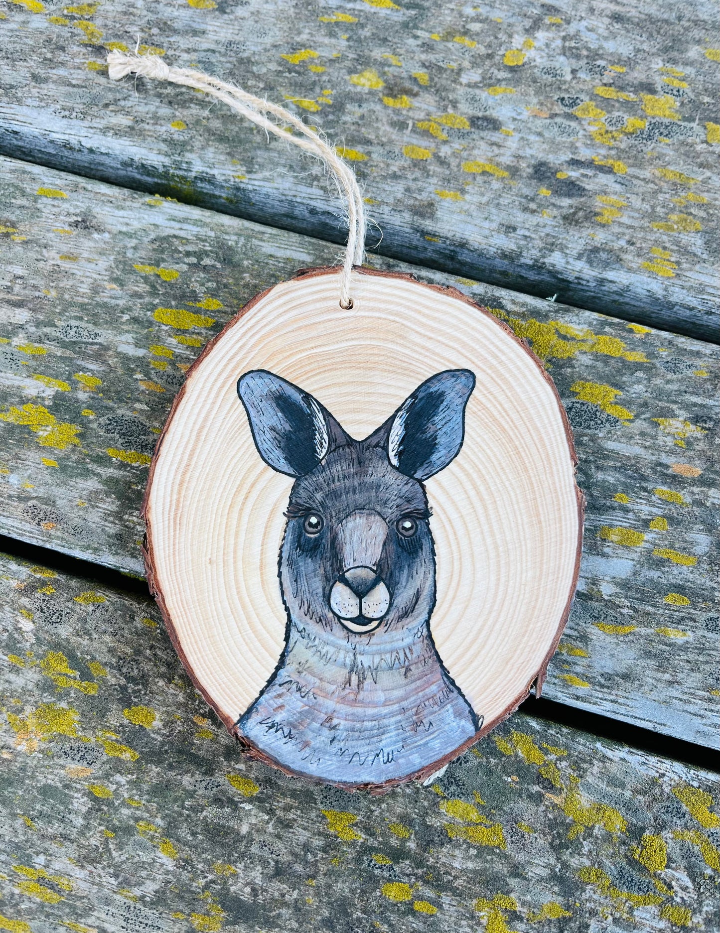 Kangaroo ornament