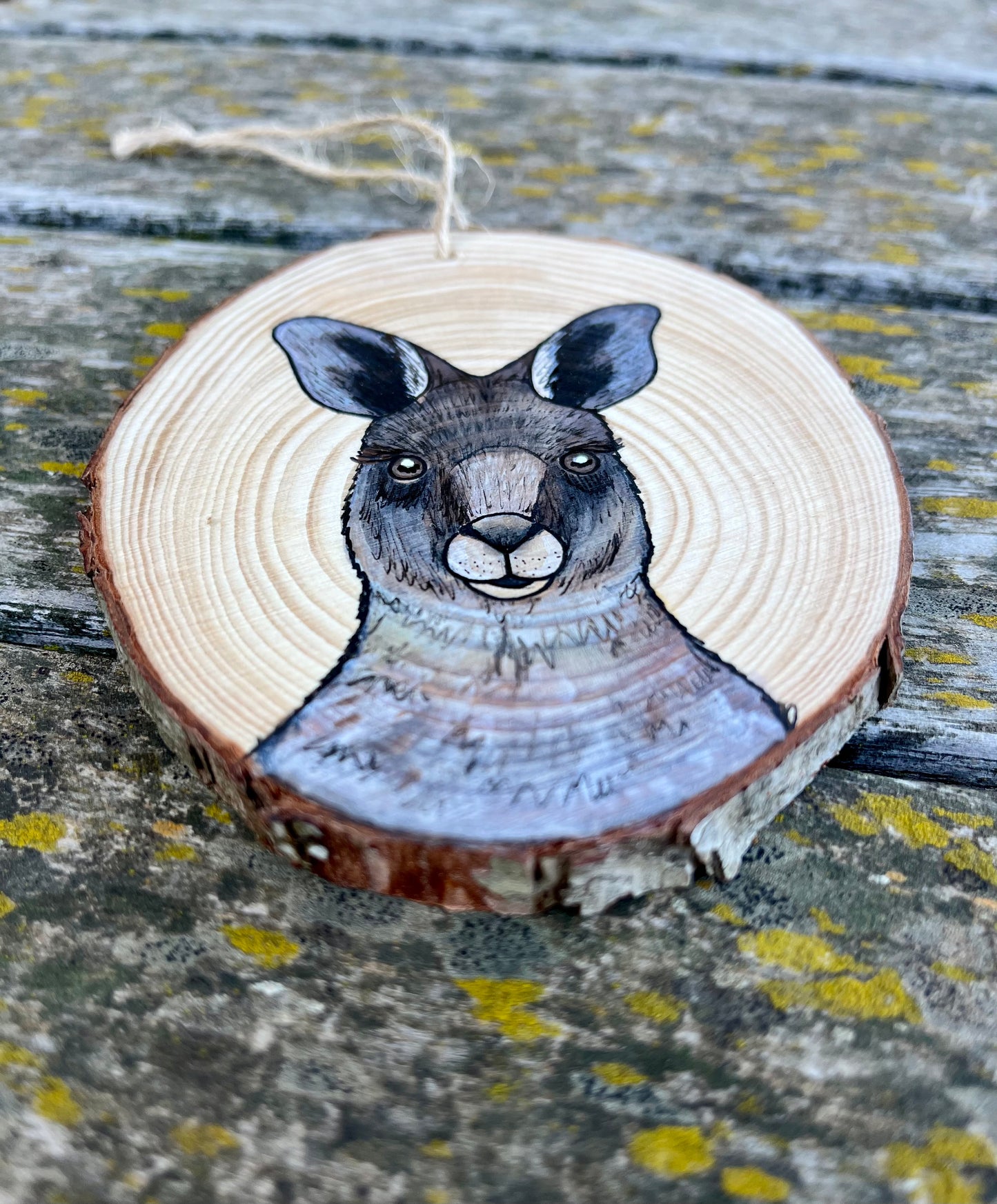 Kangaroo ornament