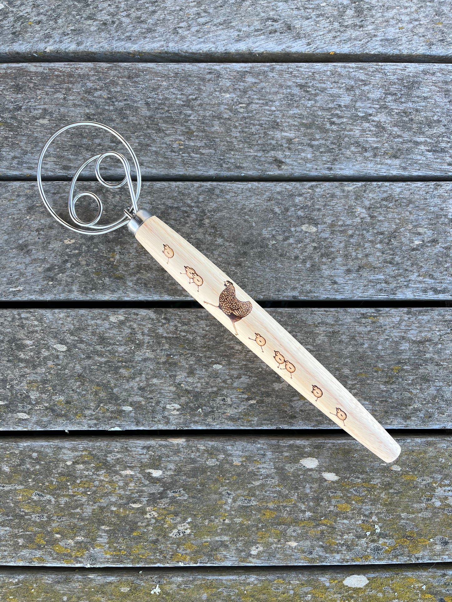 Dough whisks - Echidna, Native Flowers, Wheat, Hen & Chicks