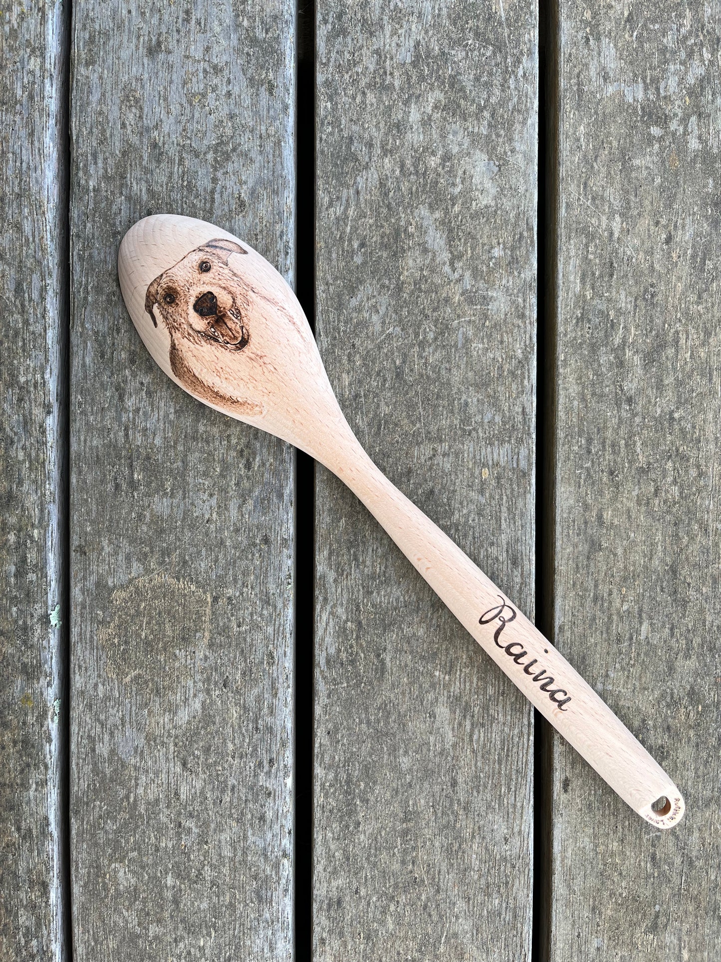 Custom pet spoon