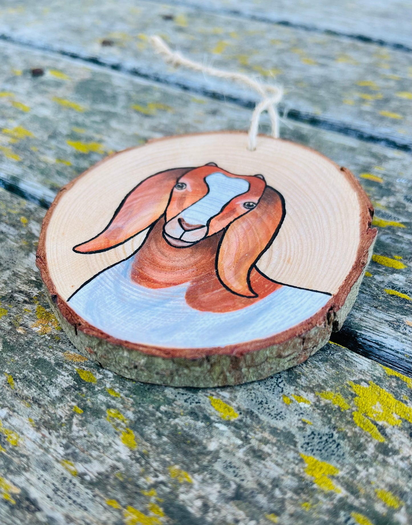 Goat ornament