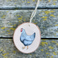 Hen ornament