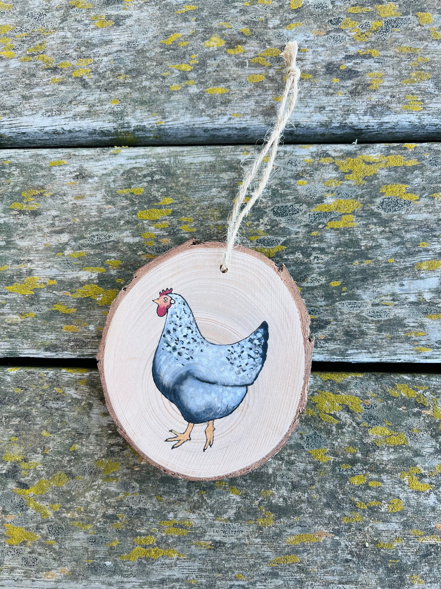 Hen ornament