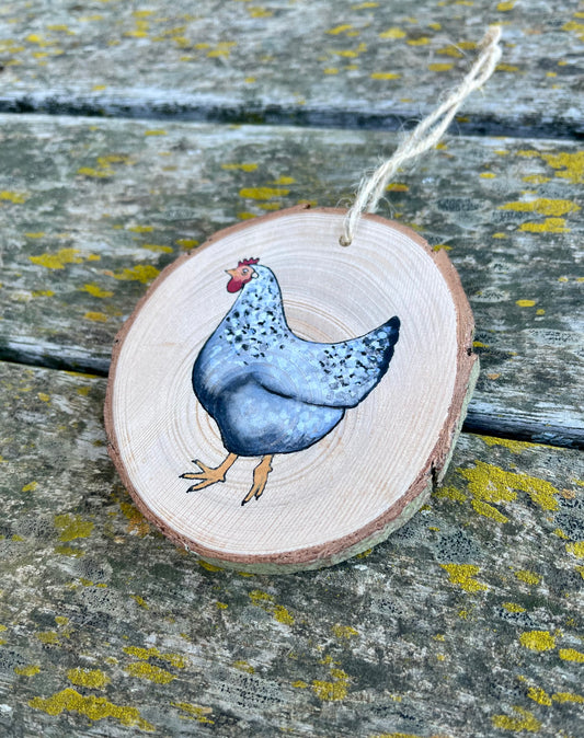 Hen ornament