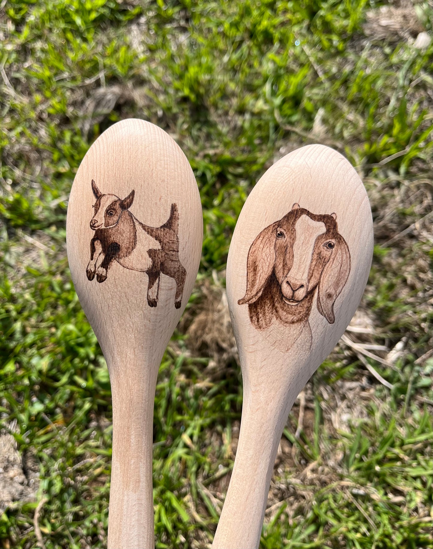 Goat spoon