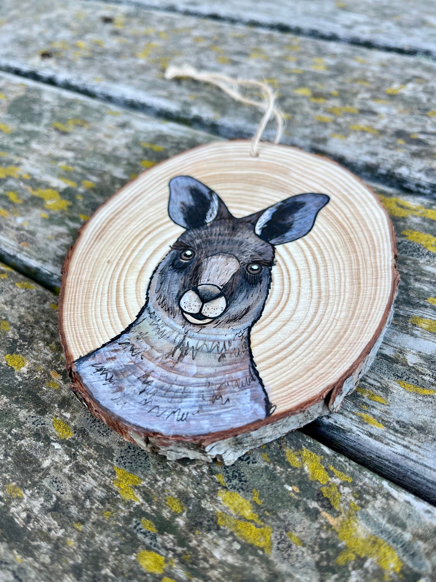 Kangaroo ornament