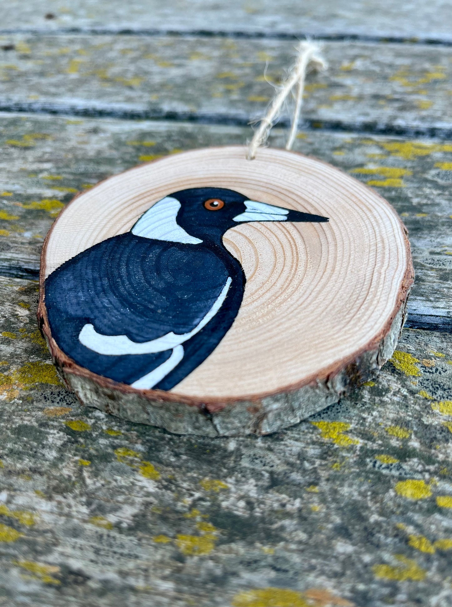 Magpie ornaments