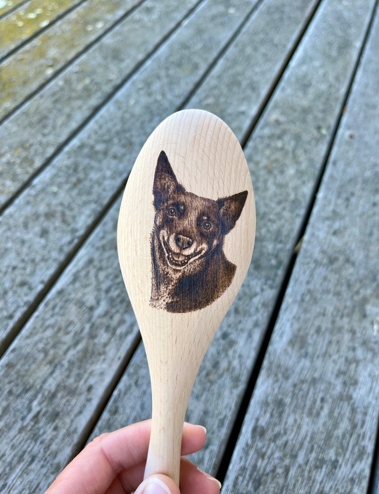Custom pet spoon