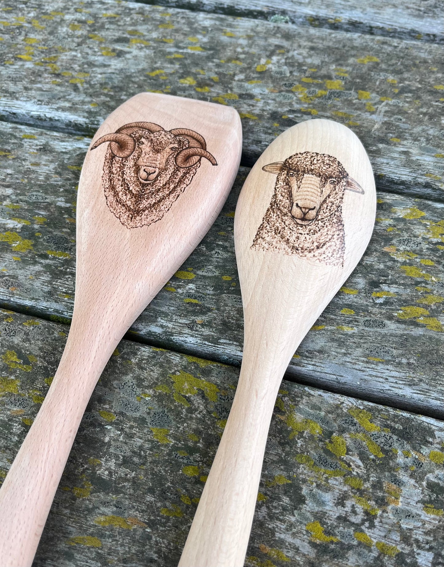 Sheep spoon