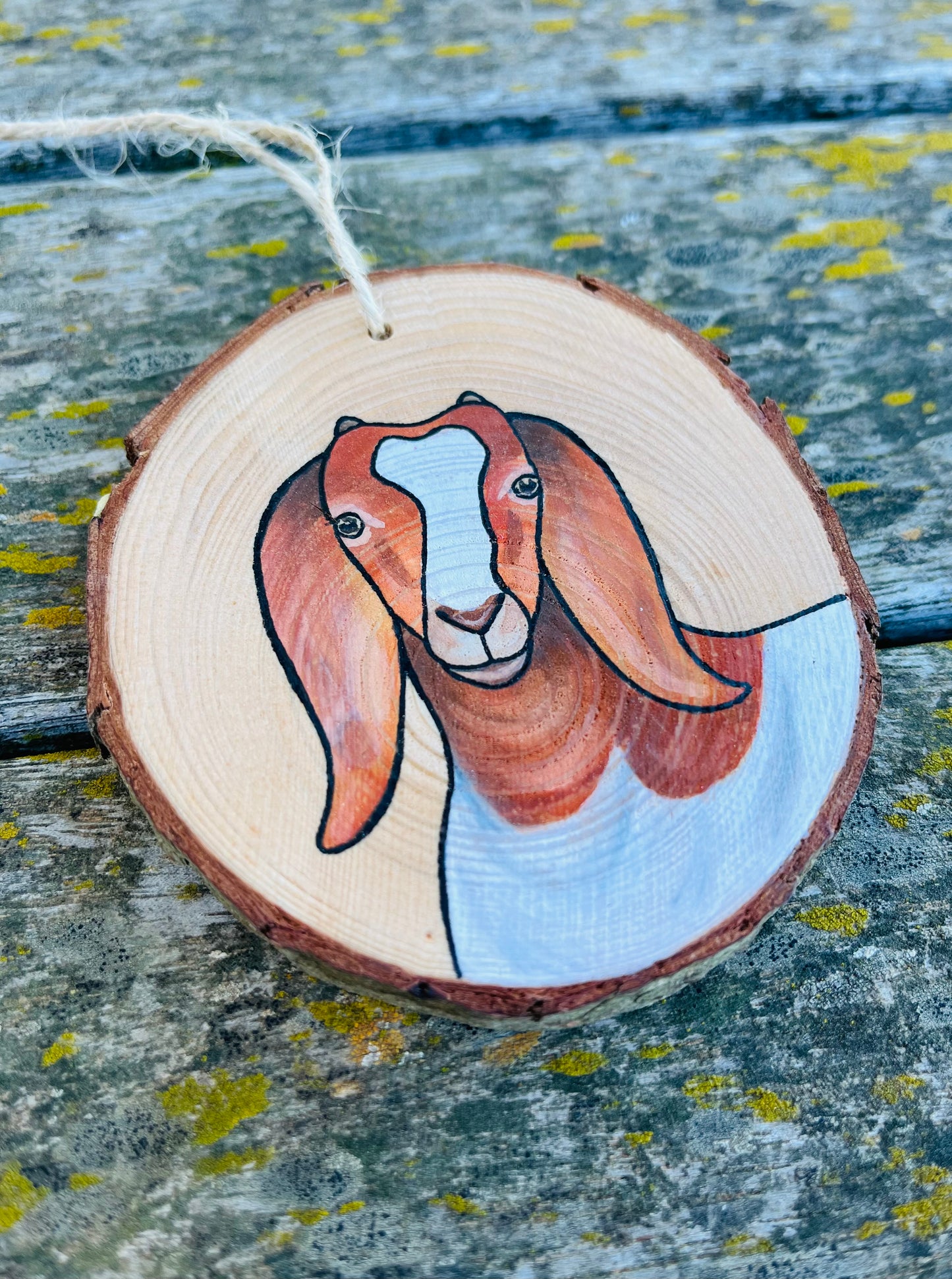 Goat ornament