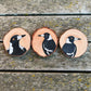 Magpie ornaments