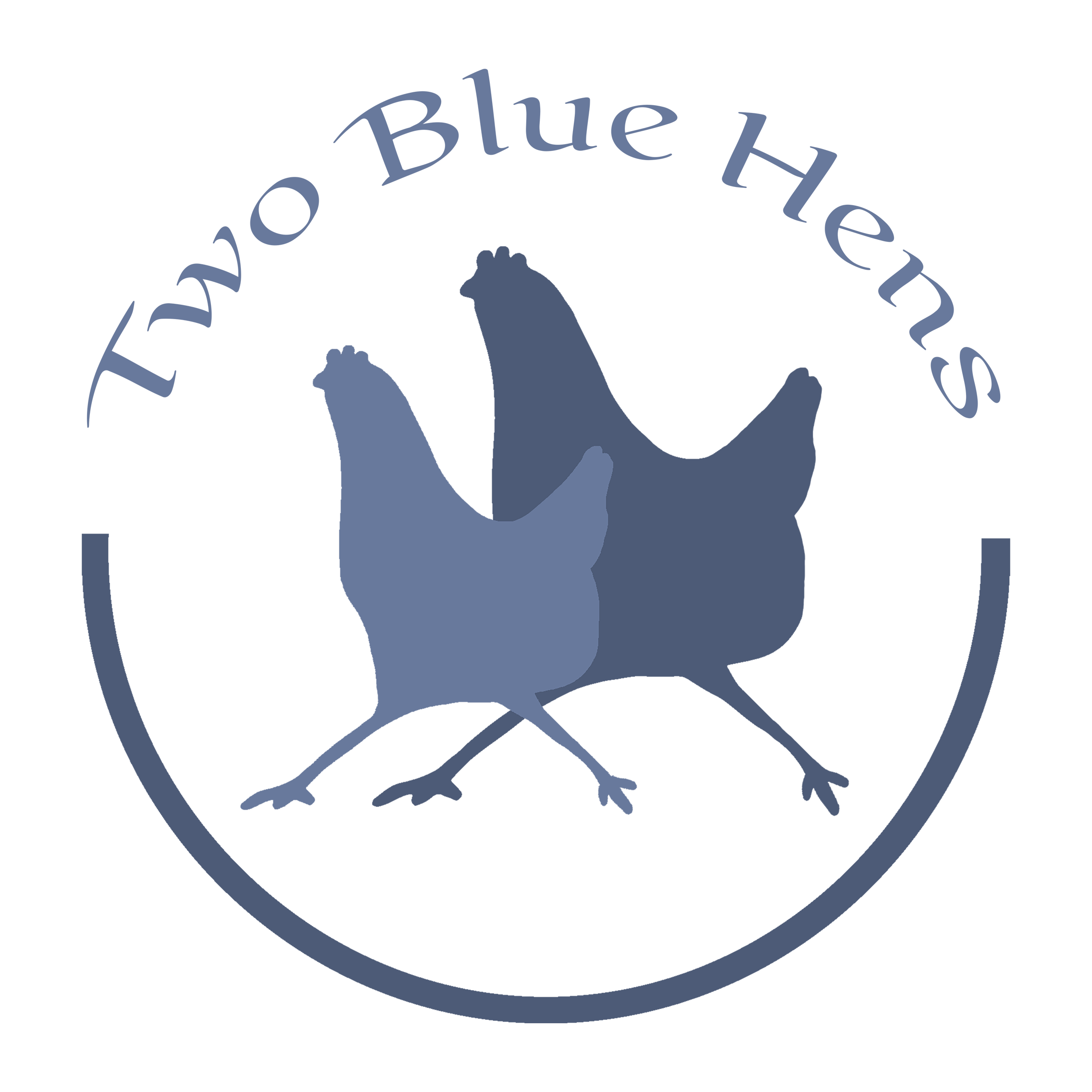 Two Blue Hens