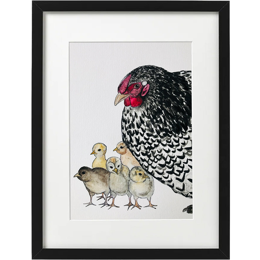 Mother Hen and Chicks