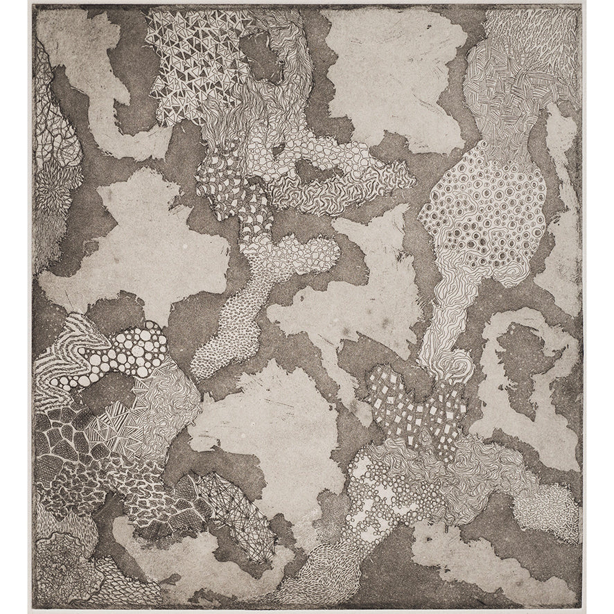 Large Etch Patterns Patterned Etching – Two Blue Hens